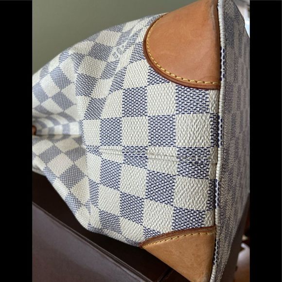 LV Hampstead Damier Azure MM EUC - Picture 5 of 12